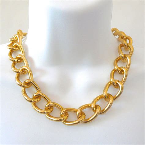 Link Necklace in Gold 